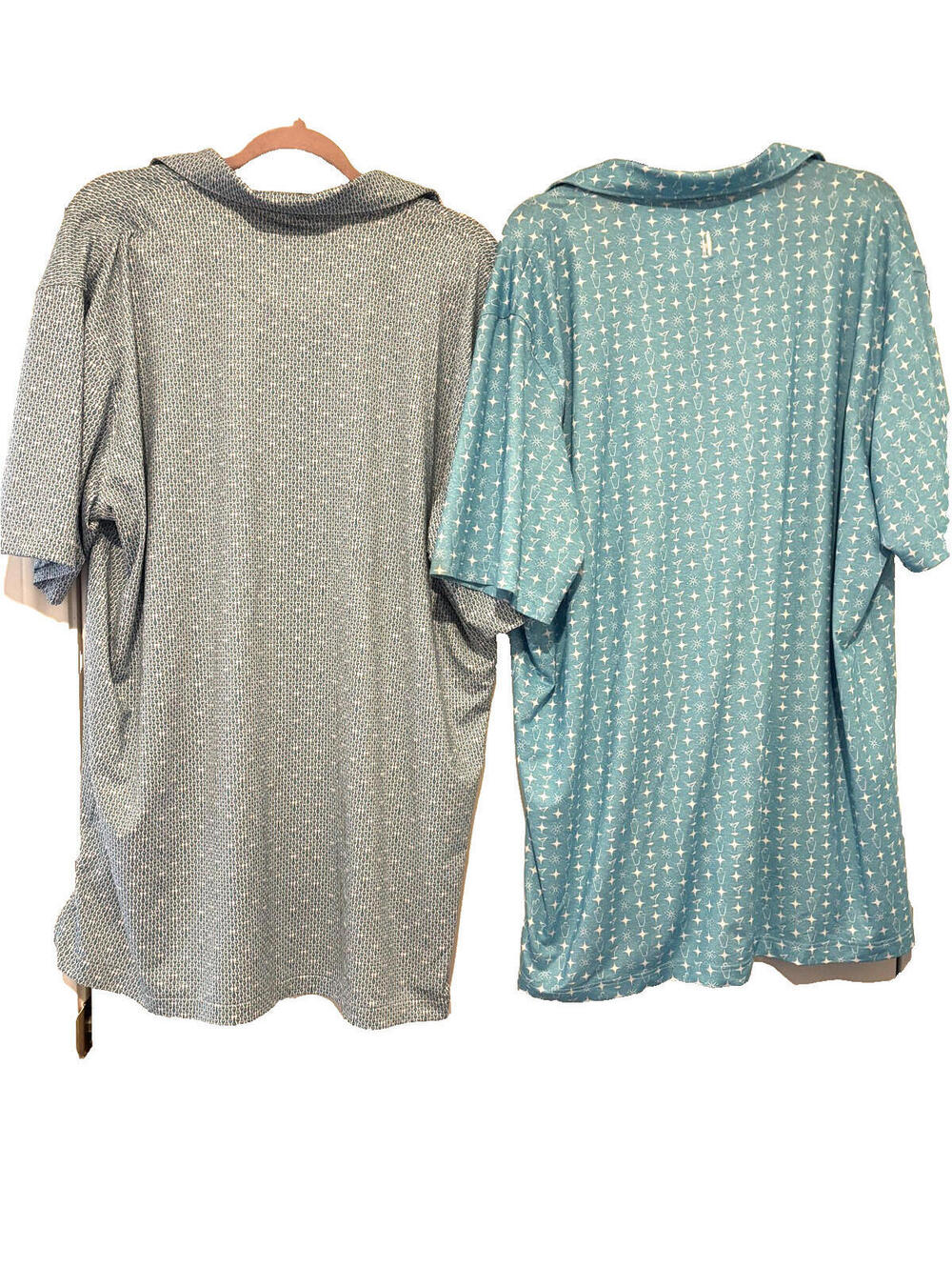 Lot of 2 golf shirts sz XL Johnnie O and Peter Millar‎ blue A - Picture 2 of 2